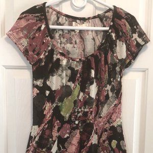 Aryeh Anthropology Abstract Multi Colored Dress